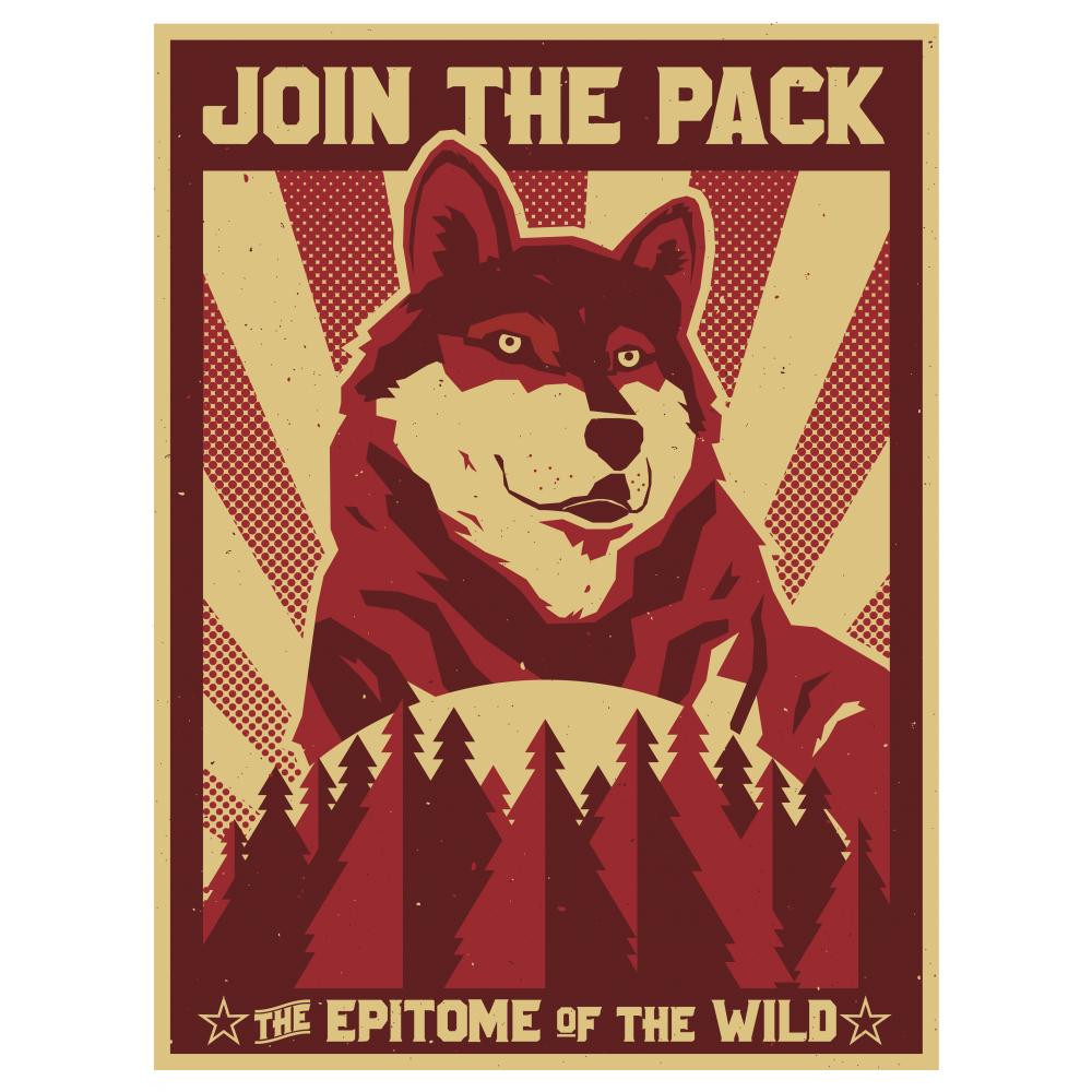 Posters Celebrating the Mysterious and Threatened Gray Wolf | Join The