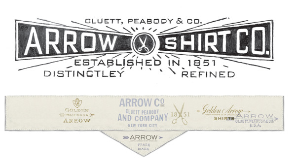 Arrow Cluett Labels and Packaging by Glenn Wolk 01