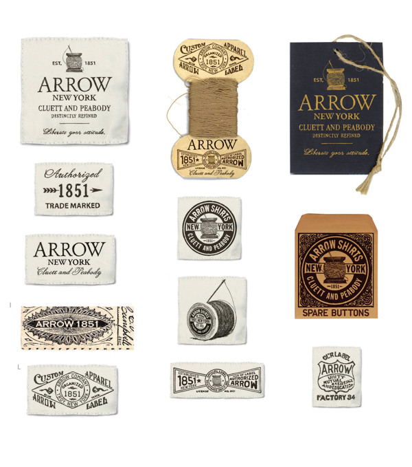 Arrow Cluett Labels and Packaging by Glenn Wolk 03