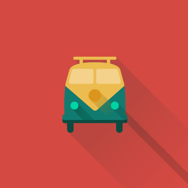 Flat Hipster Icons Design Pack-04