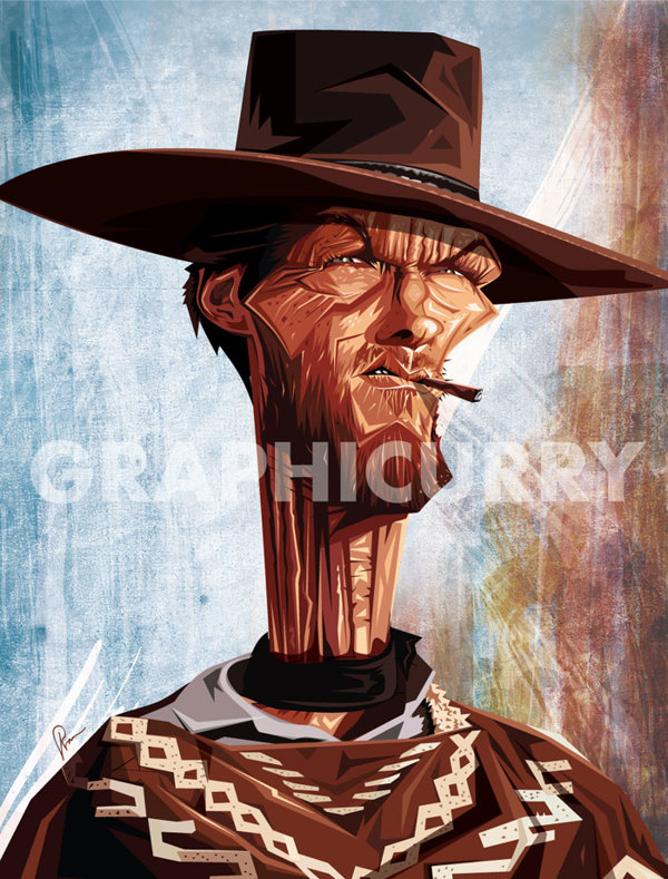 Clint Eastwood by Prasad Bhat
