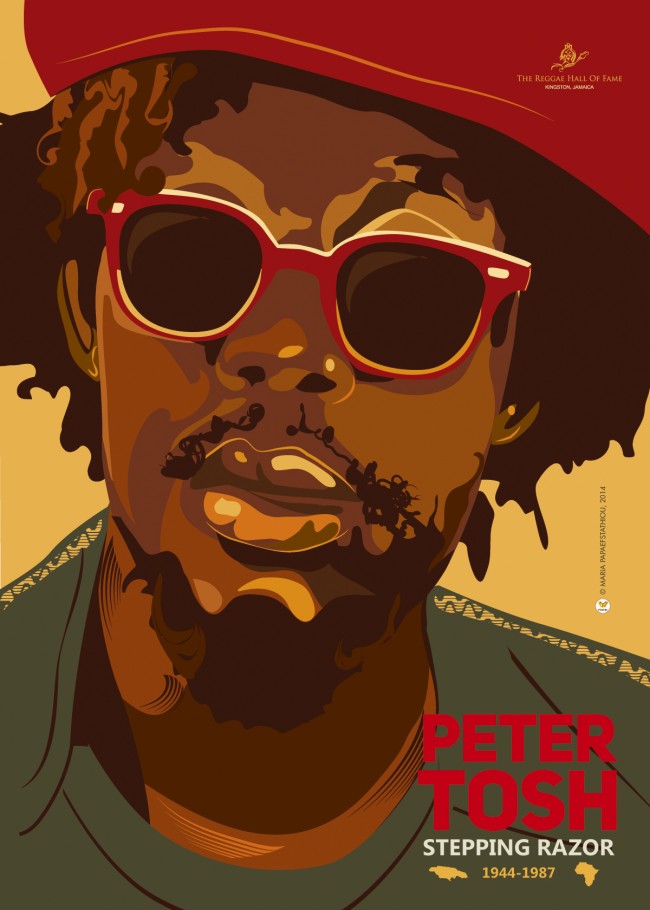 Peter Tosh  by Maria Papaefstathiou