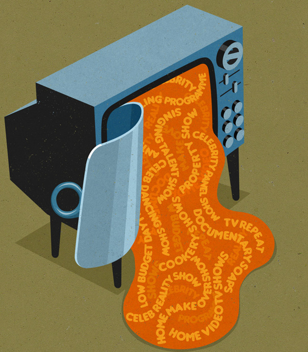 Innovative Satirical Illustrations by John Holcroft