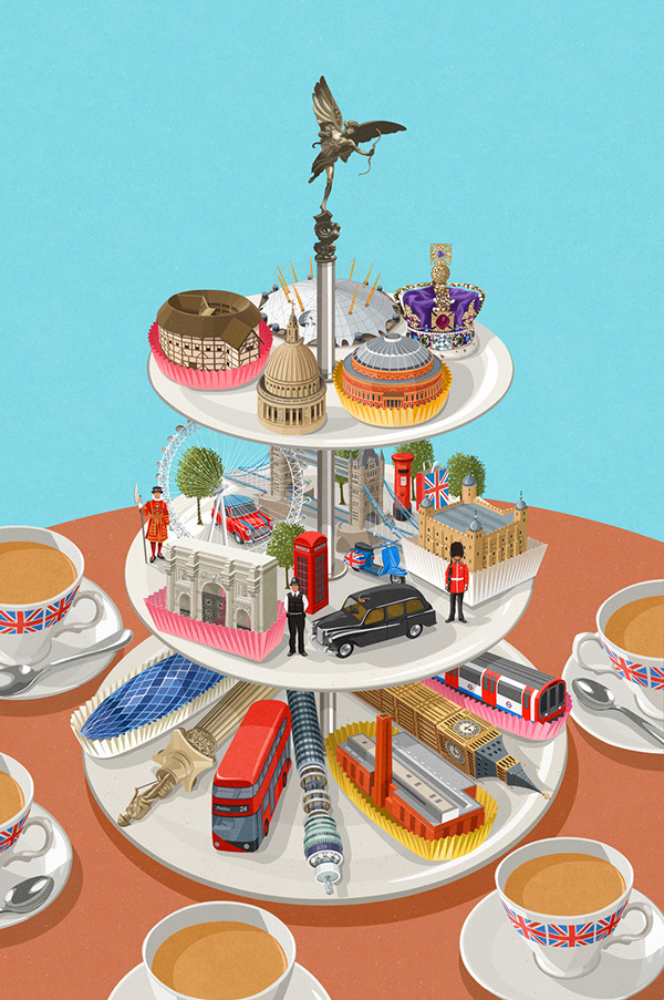 Innovative Satirical Illustrations by John Holcroft