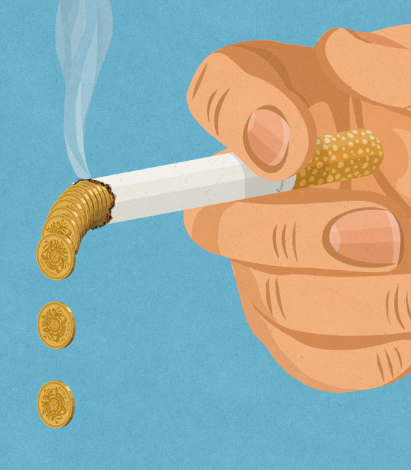 Innovative Satirical Illustrations by John Holcroft
