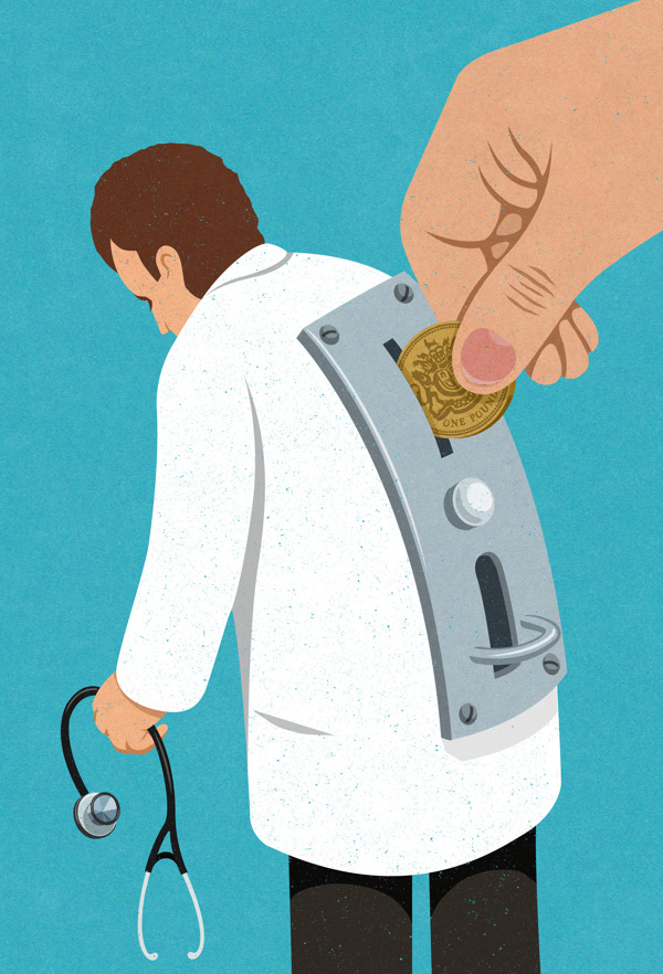 Innovative Satirical Illustrations by John Holcroft