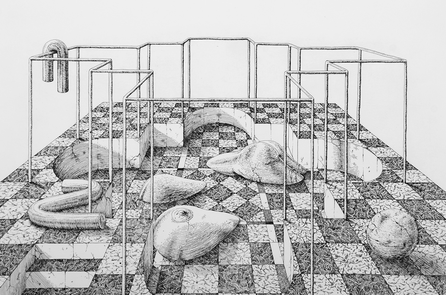 ugo-gattoni-sybille-bath-etching-eau-forte-gravure-edition-pointe-seche-cuivre-copper-taille-douce-sold-art-76