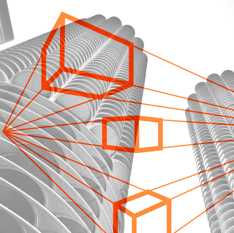 This is a part of a slide presentation made for a talk Derek did which represented his interest in architecture and learning how to create a 2 point perspective.