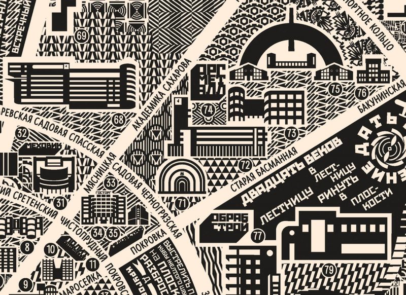 The New Moscow map