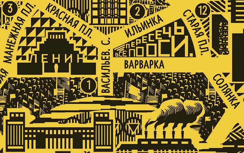 The New Moscow map