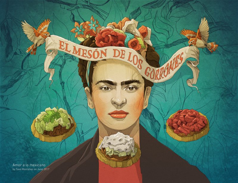 Frida Kahlo by Tavo Montañez
