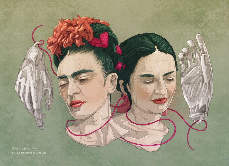 Frida Kahlo by Tavo Montañez