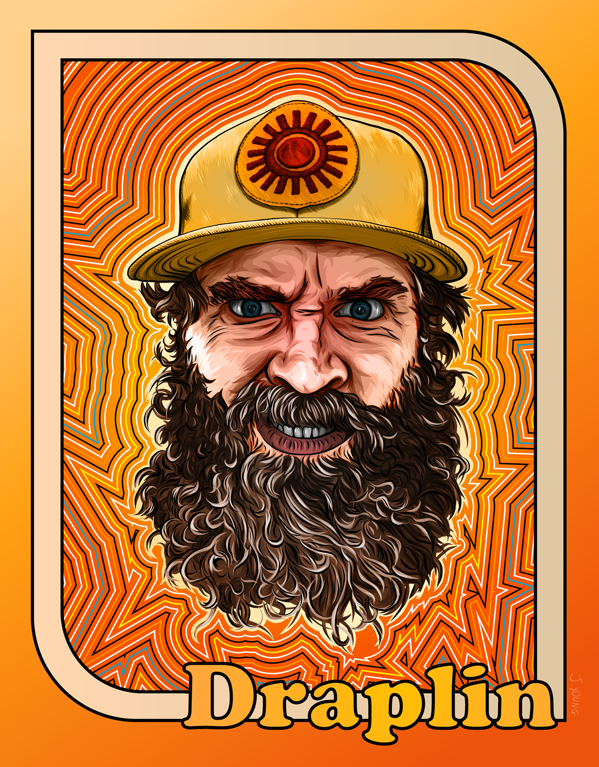 Aaron Draplin by Jessie Young