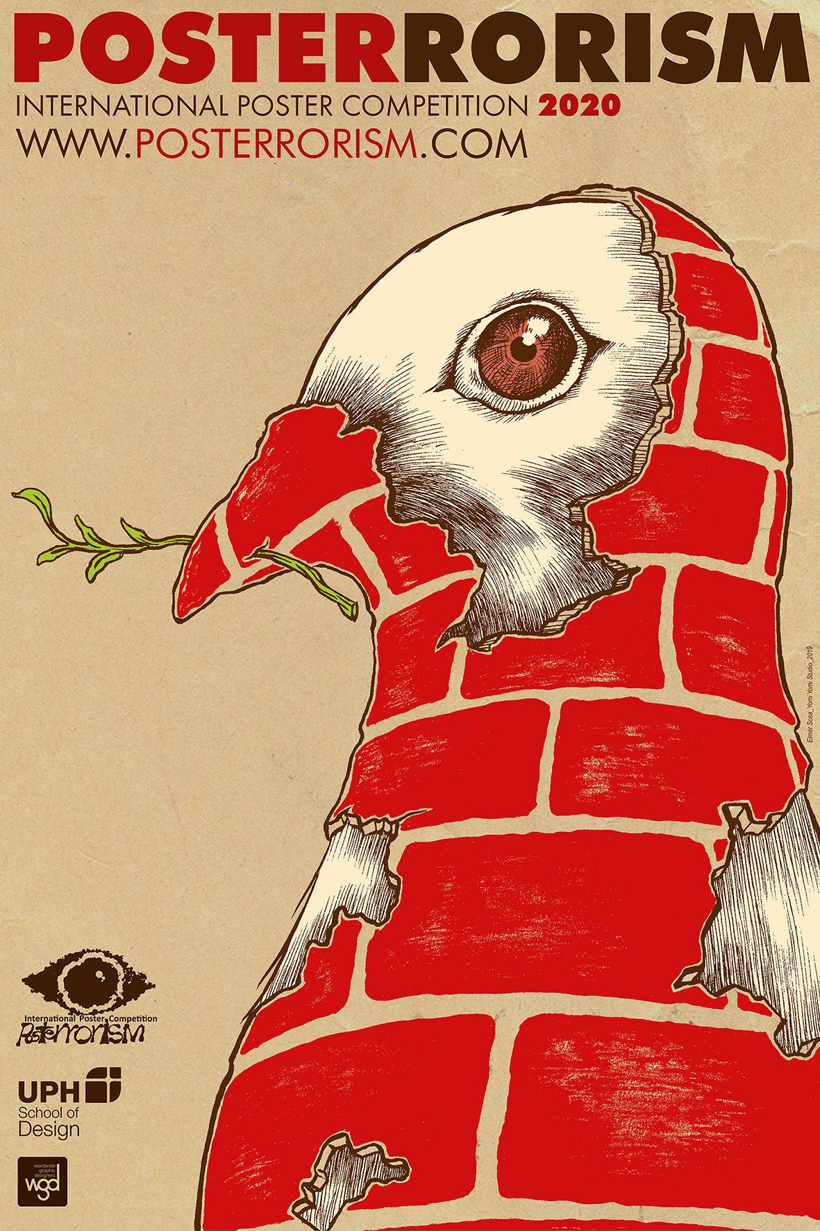 posterrorism2020 poster design by Elmer Sosa