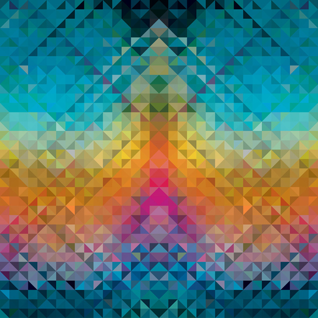 Amazing Color and Geometric Composition from Andy Gilmore | Graphic Art ...