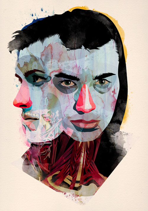 Awesome Portrait Illustrations by Alvaro Tapia | Graphic Art News