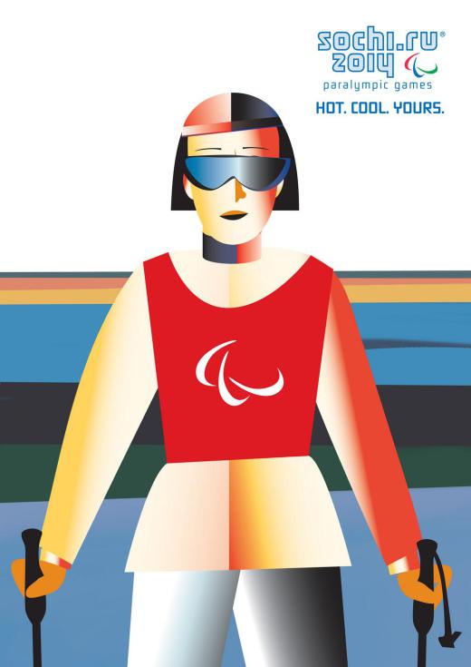 Sochi 2014; Official posters Paralympic Games-01