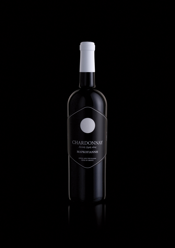 Greek Wine Label Markogianni