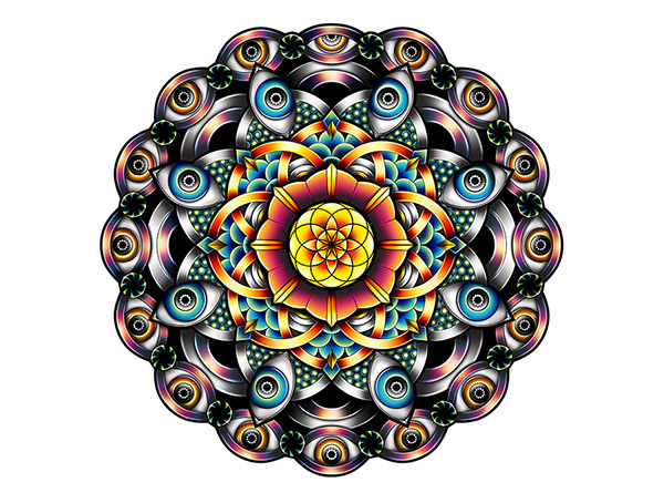 Pale - Horse - Illustrate a Custom Mandala-4