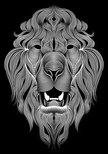 Creative Cloud Illustrator Lion by Patrick Seymour