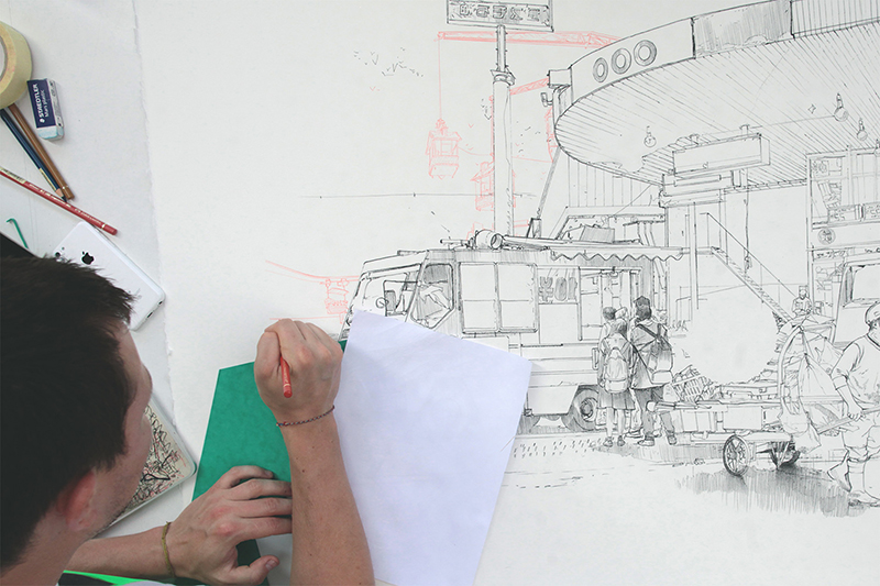 zoer_velvet_street_food_lithographie_CSX_stone_lithograph_urdla_graffiti_process_zoerism_soldart_edition_royx_nicolas_royol_38