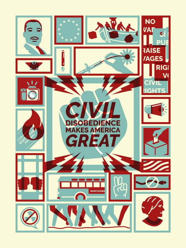 Civil disobedience by Michael Czerniawski