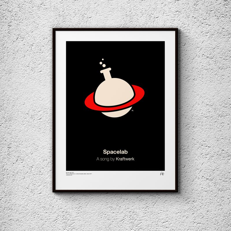 Pictogram Music Posters by Viktor Hertz