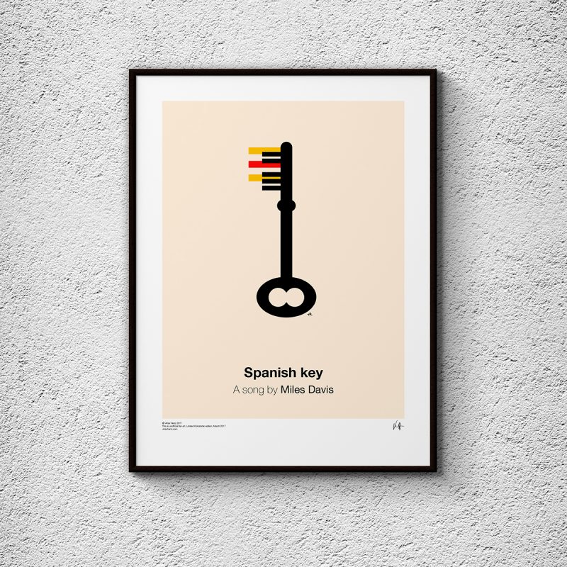 Pictogram Music Posters by Viktor Hertz