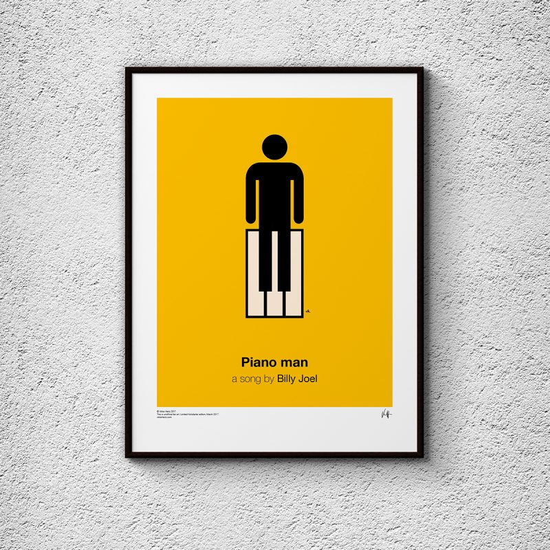 Pictogram Music Posters by Viktor Hertz