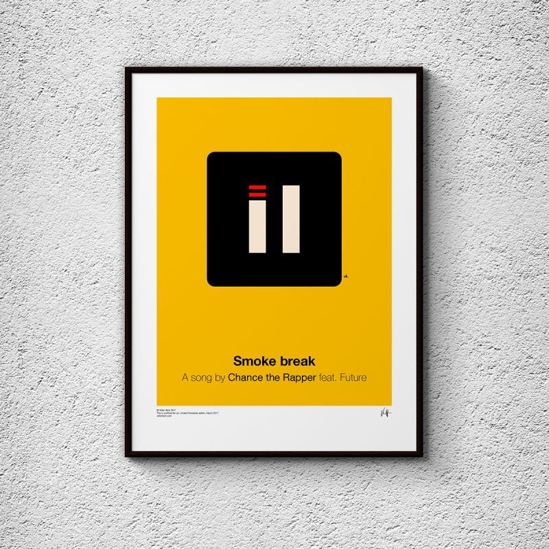 Pictogram Music Posters by Viktor Hertz