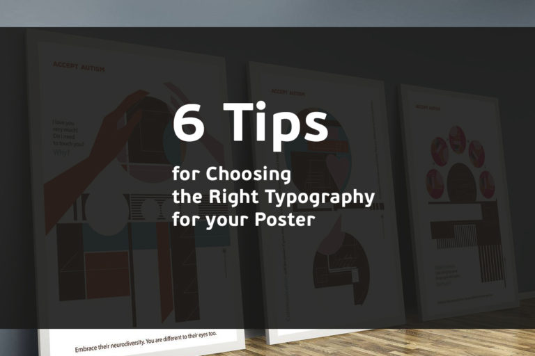 6 Tips for Choosing the Right Typography for your Poster