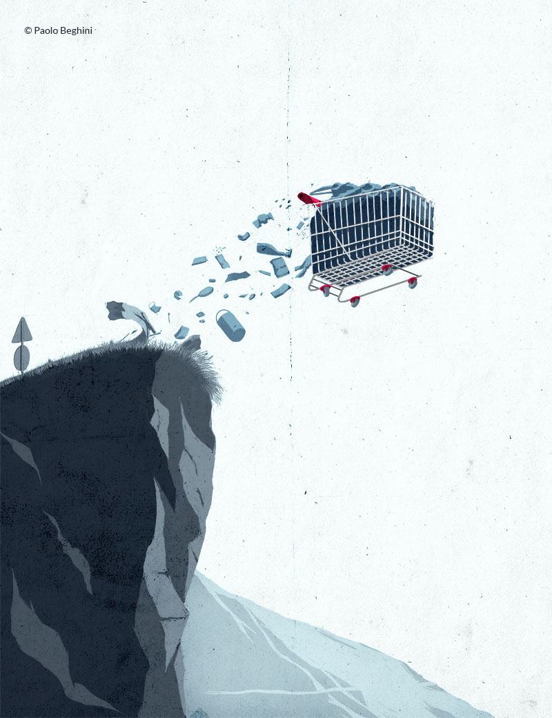 Conceptual illustrations by Paolo Beghini