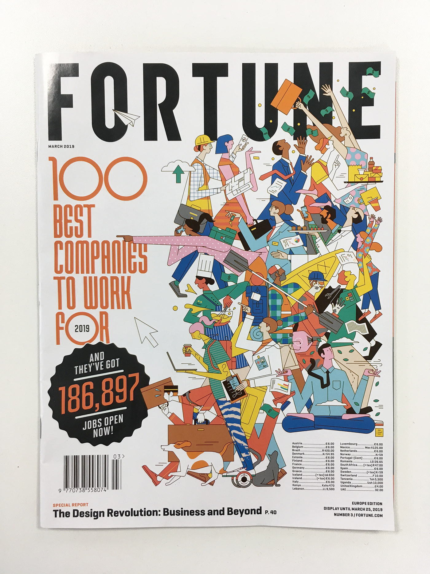 Fortune Magazine Illustrations by Sam Peet