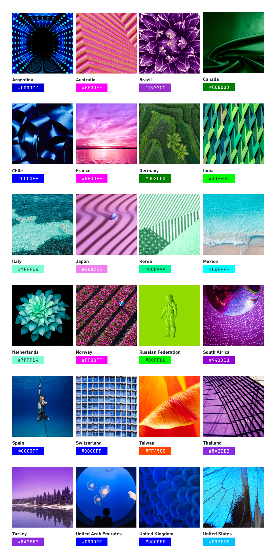 Shutterstock’s 2020 Color Trends